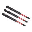 Sealey AK8267 TRX - Star* T20 Impact Power Tool Bits 75mm - 3pc - AK8267 - Sealey Tools UK - Workshop Tool Storage