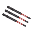 Sealey AK8268 TRX - Star* T25 Impact Power Tool Bits 75mm - 3pc - AK8268 - Sealey Tools UK - Workshop Tool Storage
