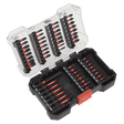 Sealey AK8281 Power Tool Bit Set 55pc Impact Grade - AK8281 - Sealey Tools UK - Workshop Tool Storage