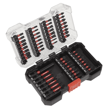 Sealey AK8281 Power Tool Bit Set 55pc Impact Grade - AK8281 - Sealey Tools UK - Workshop Tool Storage
