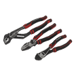 Sealey AK8377 Pliers Set High Leverage 3pc - AK8377 - Sealey Tools UK - Workshop Tool Storage