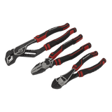 Sealey AK8377 Pliers Set High Leverage 3pc - AK8377 - Sealey Tools UK - Workshop Tool Storage