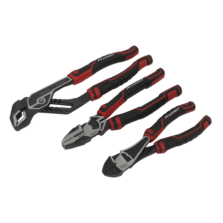 Sealey AK8377 Pliers Set High Leverage 3pc - AK8377 - Sealey Tools UK - Workshop Tool Storage