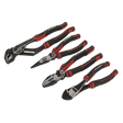 Sealey AK8378 Pliers Set High Leverage 4pc - AK8378 - Sealey Tools UK - Workshop Tool Storage