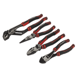 Sealey AK8378 Pliers Set High Leverage 4pc - AK8378 - Sealey Tools UK - Workshop Tool Storage
