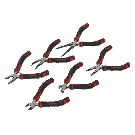 Sealey AK8381 Mini Pliers Set 6pc - AK8381 - Sealey Tools UK - Workshop Tool Storage