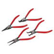 Sealey AK8454 Circlip Pliers Set 4pc 180mm - AK8454 - Sealey Tools UK - Workshop Tool Storage
