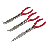 Sealey AK8568 Needle Nose Pliers Set 3pc 280mm - AK8568 - Sealey Tools UK - Workshop Tool Storage
