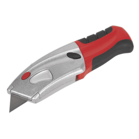 Sealey AK8603 Retractable Utility Knife Quick Change Blade - AK8603 - Sealey Tools UK - Workshop Tool Storage