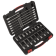 Sealey AK89000 Hex Socket Bit Set 30pc 3/8"Sq Drive - Platinum Series - AK89000 - Sealey Tools UK - Workshop Tool Storage