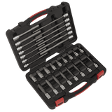 Sealey AK89000 Hex Socket Bit Set 30pc 3/8"Sq Drive - Platinum Series - AK89000 - Sealey Tools UK - Workshop Tool Storage