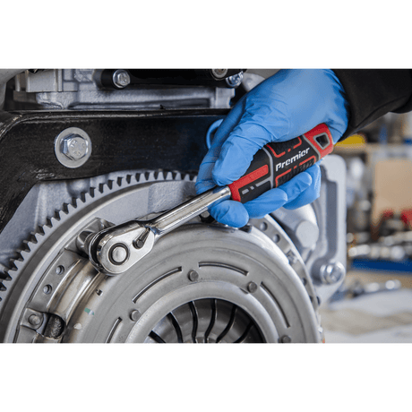 Sealey AK8935 Ratchet Wrench 3/8"Sq Drive Flip Reverse - AK8935 - Sealey Tools UK - Workshop Tool Storage