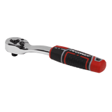 Sealey AK8937 Ratchet Wrench 1/4"Sq Drive Offset with Flip Reverse - AK8937 - Sealey Tools UK - Workshop Tool Storage
