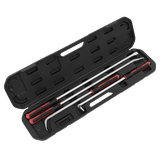 Sealey AK9100 Pry Bar Set 4pc Heavy - Duty with Hammer Cap - AK9100 - Sealey Tools UK - Workshop Tool Storage
