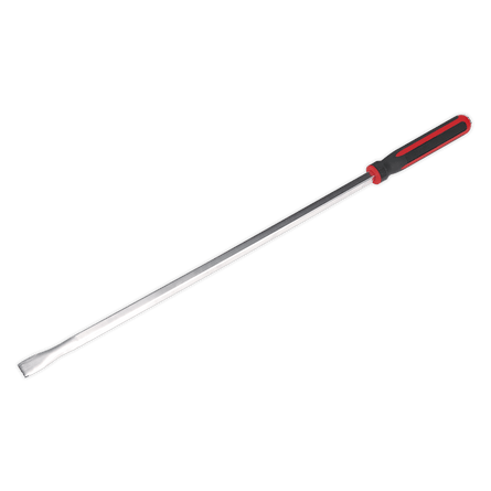 Sealey AK9103 Pry Bar 900mm Straight Heavy - Duty with Hammer Cap - AK9103 - Sealey Tools UK - Workshop Tool Storage