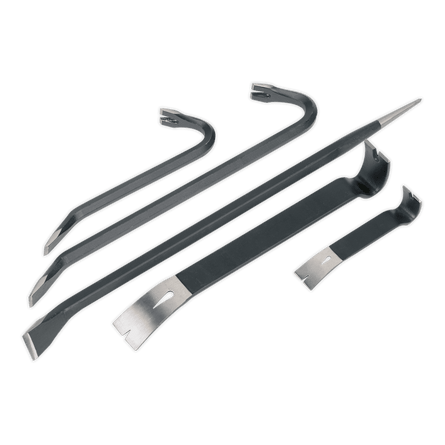 Sealey AK9112 Wrecking Bar Set 5pc - AK9112 - Sealey Tools UK - Workshop Tool Storage
