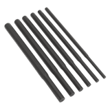 Sealey AK91226 Parallel Pin Punch Set 6pc Heavy - Duty Metric - AK91226 - Sealey Tools UK - Workshop Tool Storage
