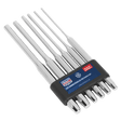Sealey AK9128L Parallel Pin Punch Set 6pc 200mm - AK9128L - Sealey Tools UK - Workshop Tool Storage
