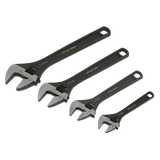 Sealey AK9567 Adjustable Wrench Set 4pc - AK9567 - Sealey Tools UK - Workshop Tool Storage
