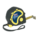 Sealey AK989 Rubber Tape Measure 5m(16ft) x 19mm - Metric/Imperial - AK989 - Sealey Tools UK - Workshop Tool Storage