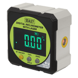 Sealey AK9991 Digital Inclinometer with Laser - AK9991 - Sealey Tools UK - Workshop Tool Storage