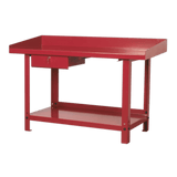 Sealey AP1015 Workbench Steel 1.5m with 1 Drawer - AP1015 - Sealey Tools UK - Workshop Tool Storage