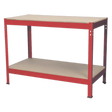 Sealey AP1210 Workbench 1.2m Steel Wooden Top - AP1210 - Sealey Tools UK - Workshop Tool Storage
