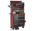 Sealey AP2250BBCOMBO Topchest & Rollcab Combination 14 Drawer with Ball Bearing Runners - Red/Grey & 239pc Tool Kit - Combo Kits - SLY-16197 - Sealey Tools UK - Workshop Tool Storage