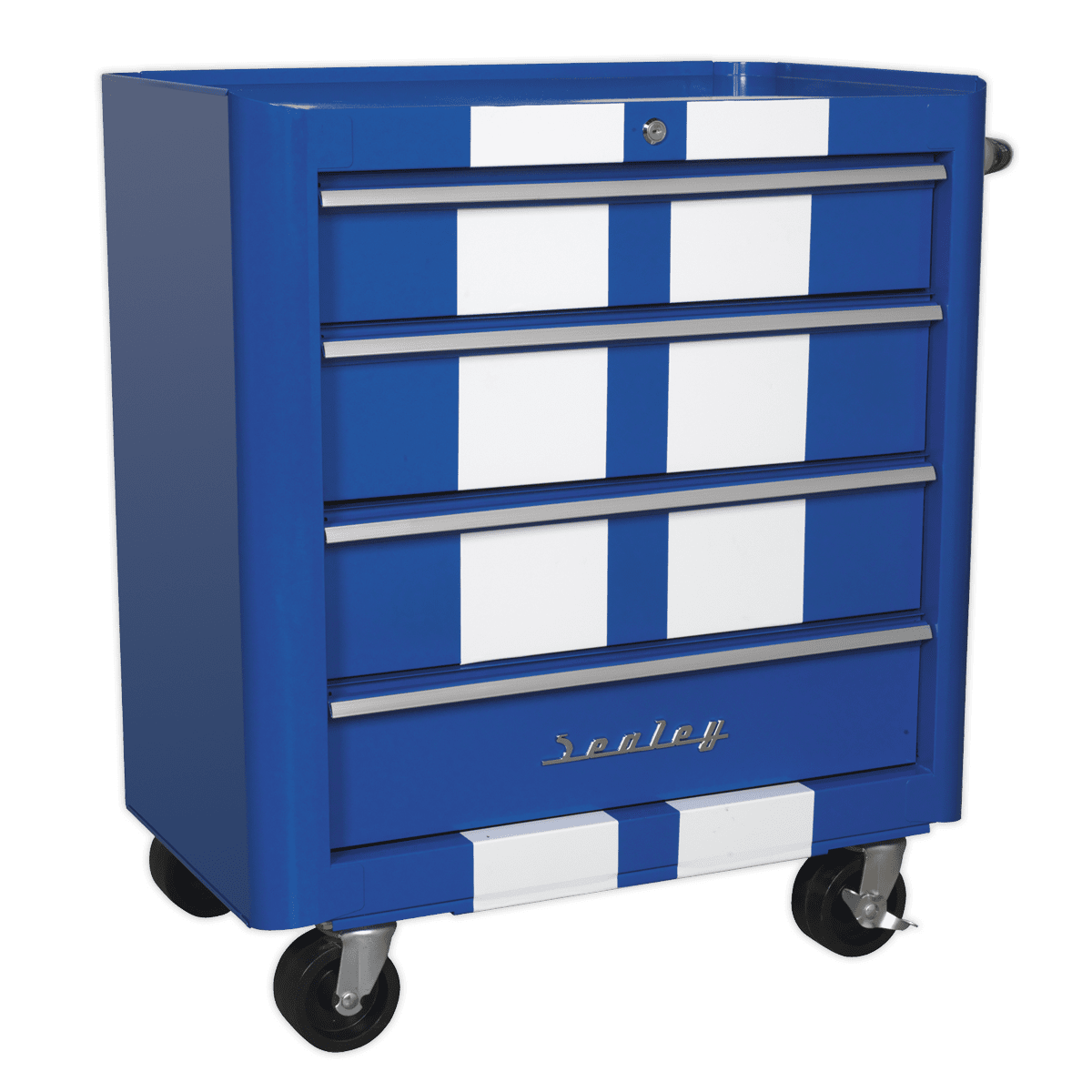 Sealey Retro 4 Drawer Rollcab Blue/White | AP28204BWS – Workshop Tool ...