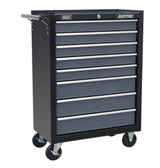 Sealey AP35TBCOMBO Tool Chest Combination 16 Drawer with Ball Bearing Slides - Black/Grey & 468pc Tool Kit - AP35TBCOMBO - Sealey Tools UK - Workshop Tool Storage