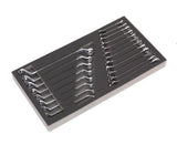 Sealey AP35TBCOMBO Tool Chest Combination 16 Drawer with Ball Bearing Slides - Black/Grey & 468pc Tool Kit - AP35TBCOMBO - Sealey Tools UK - Workshop Tool Storage