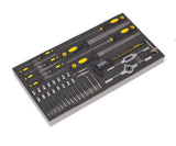 Sealey AP35TBCOMBO Tool Chest Combination 16 Drawer with Ball Bearing Slides - Black/Grey & 468pc Tool Kit - AP35TBCOMBO - Sealey Tools UK - Workshop Tool Storage