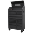 Sealey AP41BESTACK Tool Chest 17 Drawer Combination Soft Close Drawers with Power Bar - AP41BESTACK - Sealey Tools UK - Workshop Tool Storage