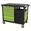 Sealey AP45MWS Mobile Workstation 10 Drawer 1140mm - AP45MWS - Sealey Tools UK - Workshop Tool Storage