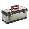 Sealey AP505S Stainless Steel Toolbox 505mm with Tote Tray - AP505S - Sealey Tools UK - Workshop Tool Storage