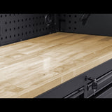 Sealey AP6215BE Modular Storage Trolley - Mobile Workshop Storage with Soft Close Drawers & Wooden Worktop - AP6215BE - Sealey Tools UK - Workshop Tool Storage