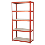 Sealey AP6500 Racking Unit with 5 Shelves 500kg Capacity Per Level - AP6500 - Sealey Tools UK - Workshop Tool Storage