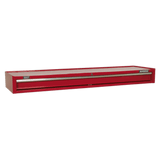 Sealey AP6601 Mid - Box 1 Drawer with Ball Bearing Slides Heavy - Duty - Red - AP6601 - Sealey Tools UK - Workshop Tool Storage