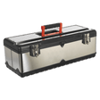 Sealey AP660S Stainless Steel Toolbox 660mm with Tote Tray - AP660S - Sealey Tools UK - Workshop Tool Storage