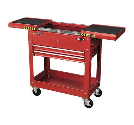 Sealey AP705M Mobile Tool & Parts Trolley - Red - Tool Trolleys - SLY-16256 - Sealey Tools UK - Workshop Tool Storage