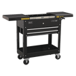 Sealey AP705MB Mobile Tool & Parts Trolley - Black - AP705MB - Sealey Tools UK - Workshop Tool Storage