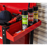 Sealey AP890M Heavy - Duty Mobile Tool & Parts Trolley with 5 Drawers & Lockable Top - AP890M - Sealey Tools UK - Workshop Tool Storage