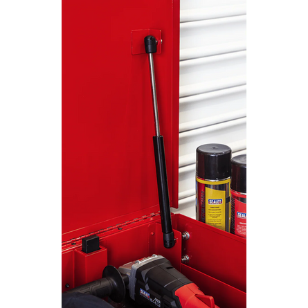 Sealey AP890M Heavy - Duty Mobile Tool & Parts Trolley with 5 Drawers & Lockable Top - AP890M - Sealey Tools UK - Workshop Tool Storage