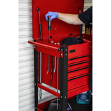 Sealey AP890M Heavy - Duty Mobile Tool & Parts Trolley with 5 Drawers & Lockable Top - AP890M - Sealey Tools UK - Workshop Tool Storage