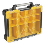 Sealey APAS12R Parts Storage Case with 12 Removable Compartments - APAS12R - Sealey Tools UK - Workshop Tool Storage