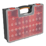 Sealey APAS3R Parts Storage Case with 8 Removable Compartments - APAS3R - Sealey Tools UK - Workshop Tool Storage
