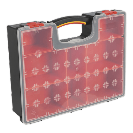 Sealey APAS3R Parts Storage Case with 8 Removable Compartments - APAS3R - Sealey Tools UK - Workshop Tool Storage