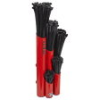 Sealey APCTHRXL Large Magnetic Cable Tie Holder with 500 Cable Ties - Red - APCTHRXL - Sealey Tools UK - Workshop Tool Storage