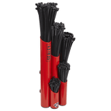 Sealey APCTHRXL Large Magnetic Cable Tie Holder with 500 Cable Ties - Red - APCTHRXL - Sealey Tools UK - Workshop Tool Storage