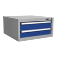 Sealey API9 Double Drawer Unit for API Series Workbenches - API9 - Sealey Tools UK - Workshop Tool Storage